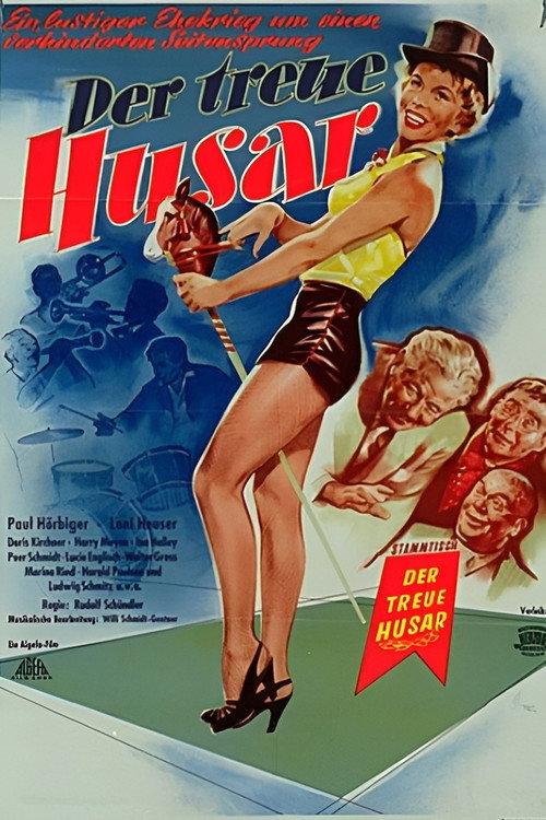 The Faithful Hussar 1954 official movie poster