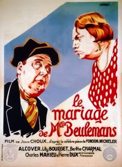 The Wedding of Miss Beulemans 1932 official movie poster