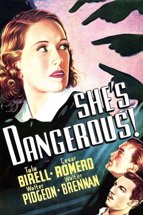 She's Dangerous 1937 official movie poster
