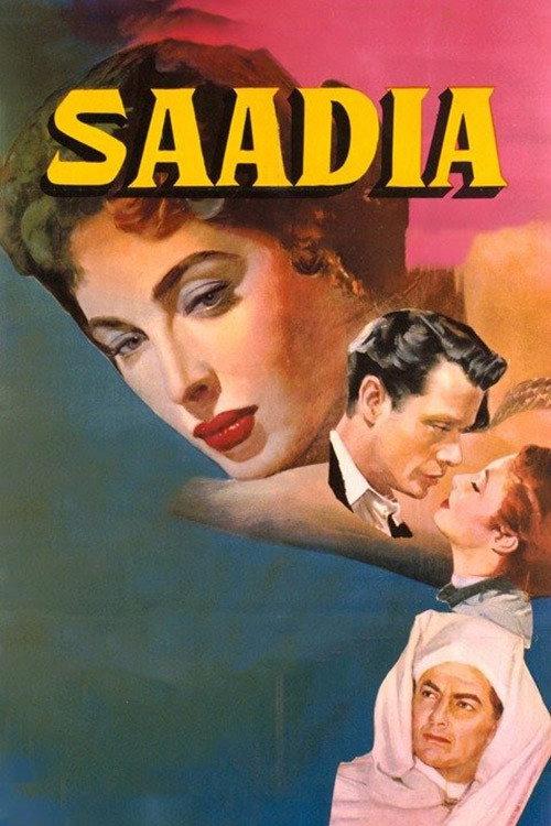 Saadia 1953 official movie poster