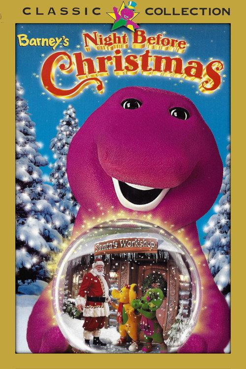 Barney's Night Before Christmas 1999 official movie poster