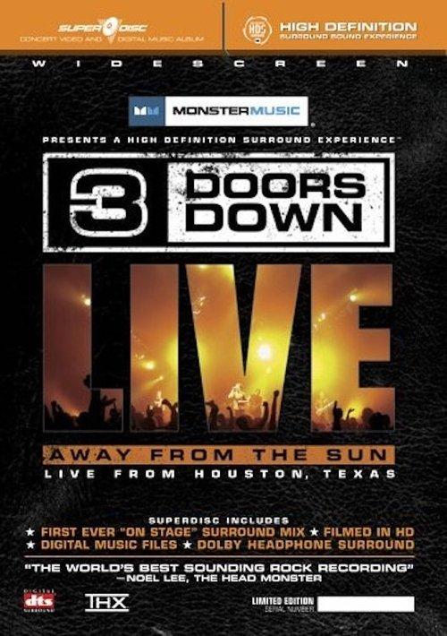 3 Doors Down: Away from the Sun, Live from Houston, Texas 2005 official movie poster