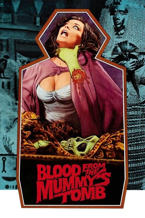 Blood from the Mummy's Tomb 1971 official movie poster