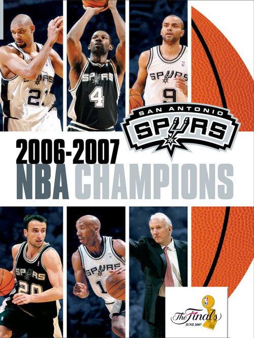 2007 NBA Championship: San Antonio Spurs 2007 official movie poster