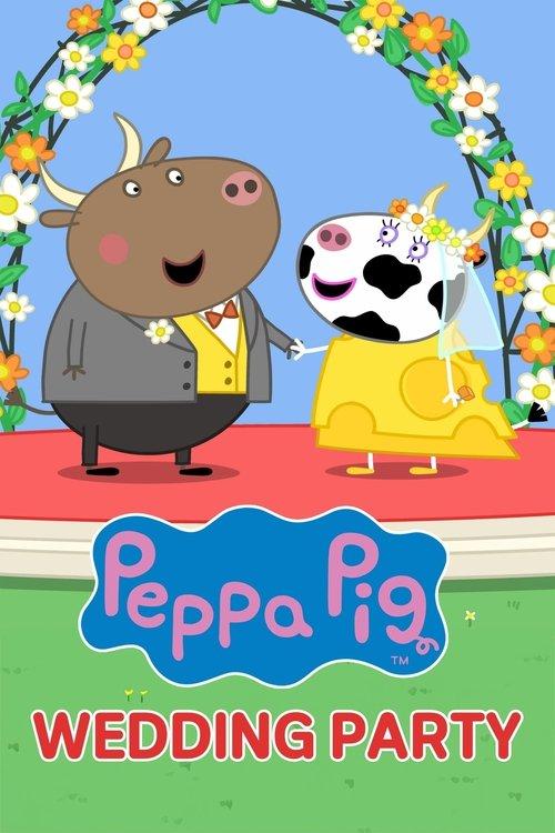 Peppa Pig: Wedding Party! 2024 official movie poster