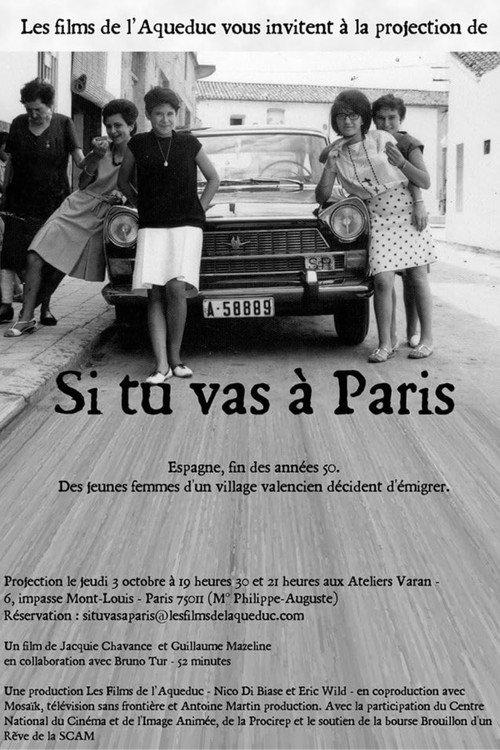 Si tu vas à Paris 2013 official movie poster