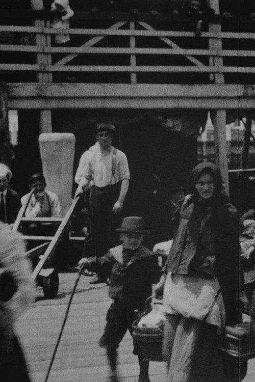 Emigrants Landing at Ellis Island 1903 official movie poster