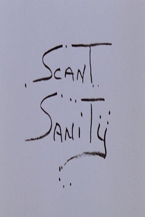 Scant Sanity 1996 official movie poster