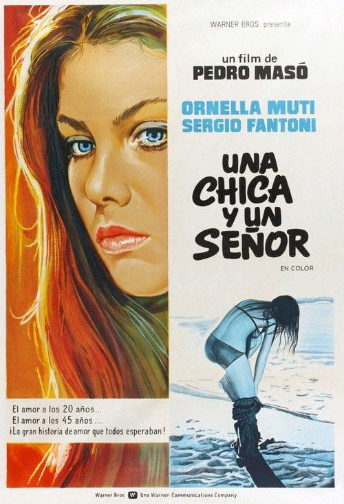 A Girl and an Older Man 1974 official movie poster