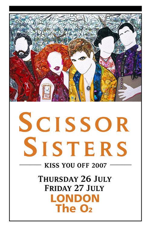 Scissor Sisters: Live at the O2, London 2007 official movie poster