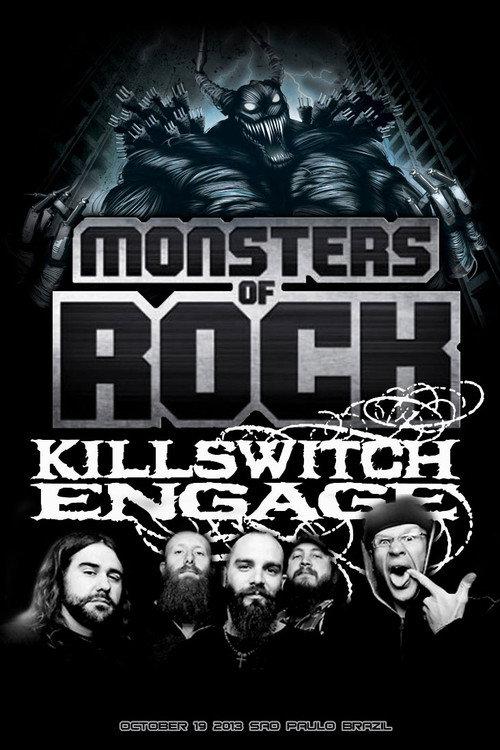 Killswitch Engage - Live at Monsters of Rock 2013 official movie poster
