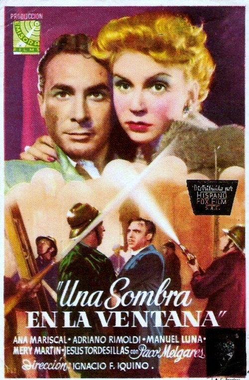 Una sombra en la ventana 1945 official movie poster