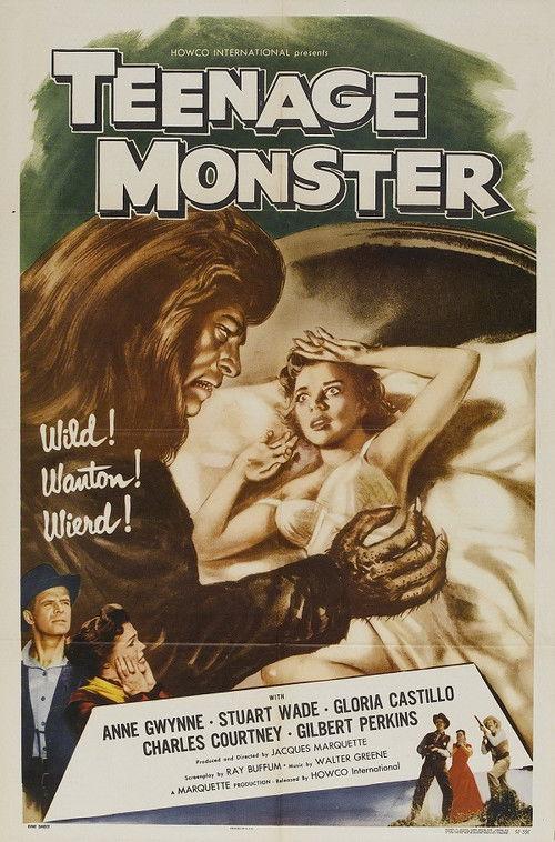 Teenage Monster 1958 official movie poster
