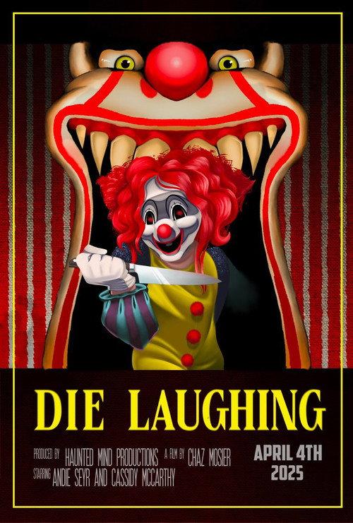 Die Laughing 2025 official movie poster