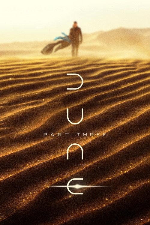 Dune: Part Three 2026 official movie poster
