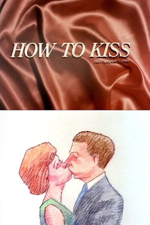 How to Kiss 1988 official movie poster
