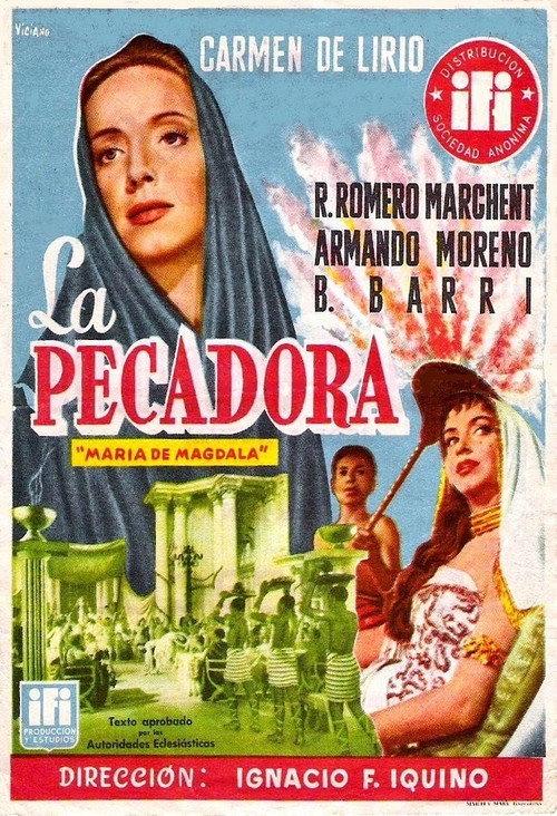 La pecadora 1956 official movie poster