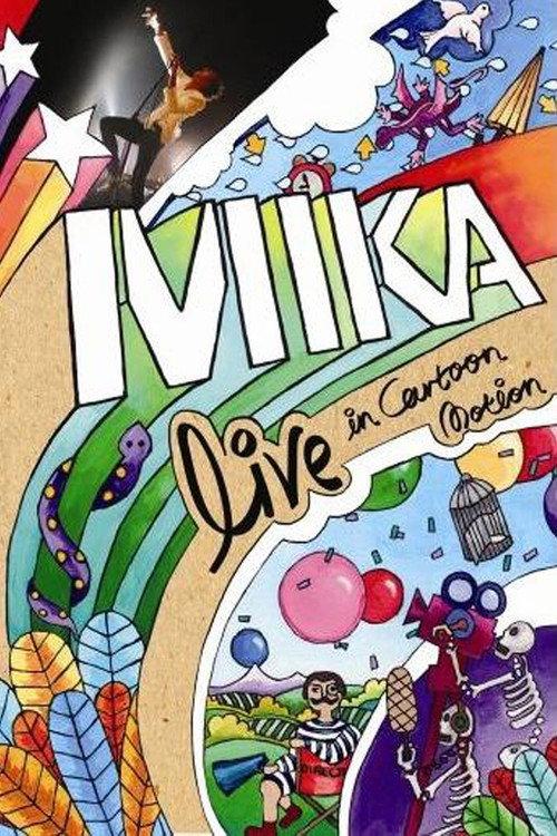 MIKA: Live in Cartoon Motion 2007 official movie poster