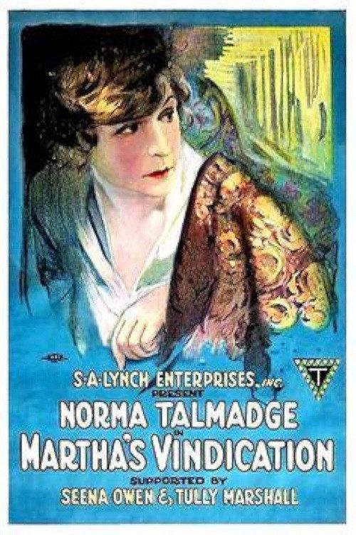 Martha's Vindication 1916 official movie poster