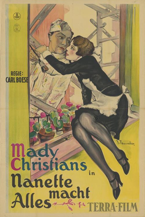 Nanette macht alles 1926 official movie poster