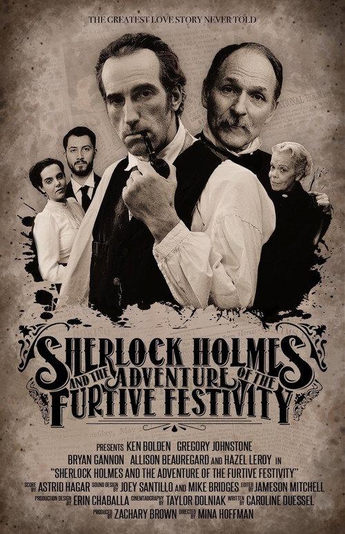 Sherlock Holmes and the Adventures of the Furtive Festivity 2019 official movie poster