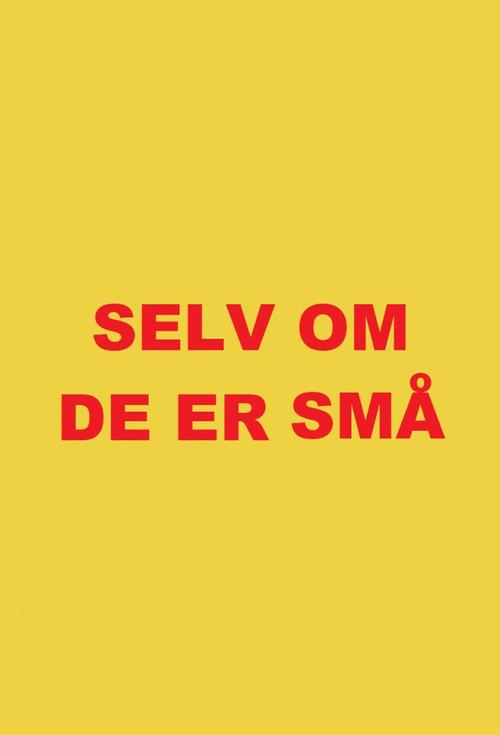 Selv om de er små 1957 official movie poster