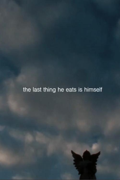 the last thing he eats is himself 2025 official movie poster