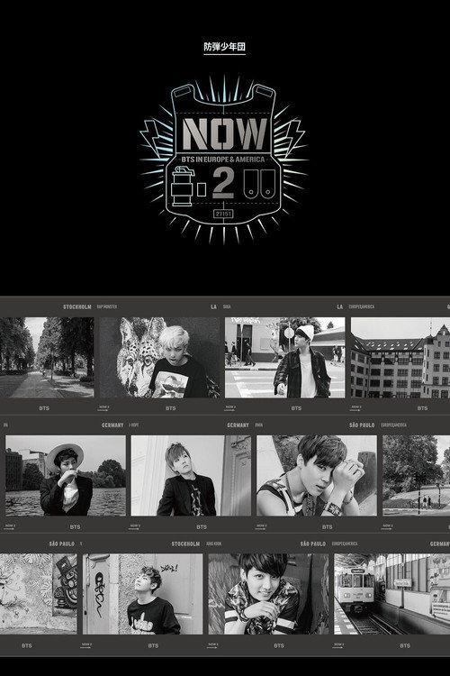 BTS NOW2: BTS in Europe & America 2015 official movie poster