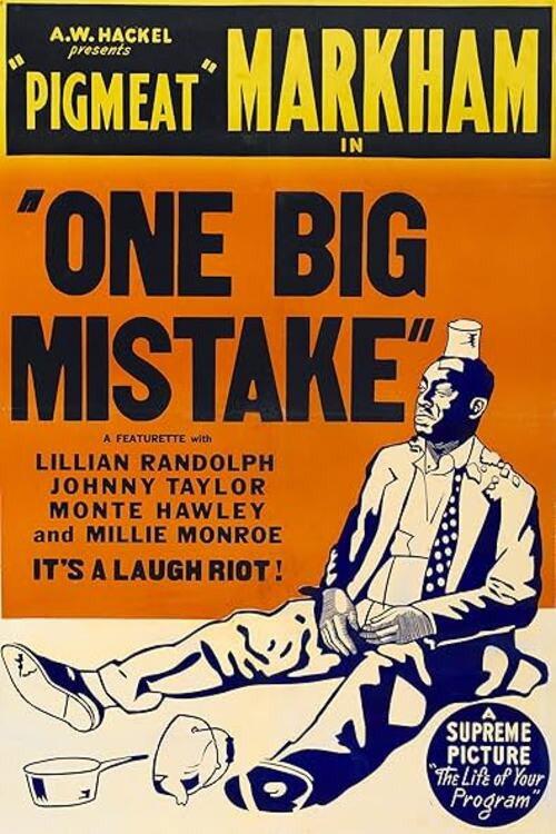 One Big Mistake 1940 official movie poster