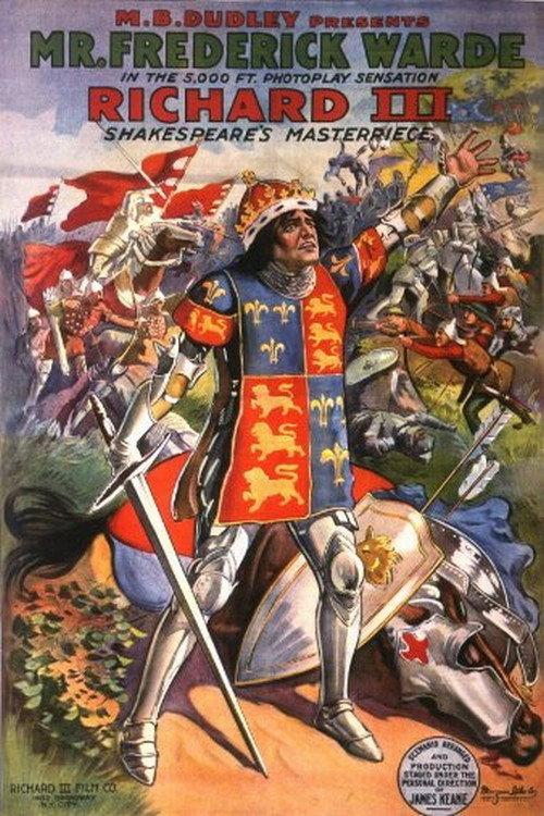 The Life and Death of King Richard III 1912 official movie poster