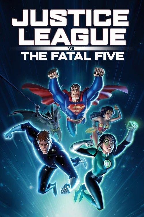 Justice League vs. the Fatal Five 2019 official movie poster