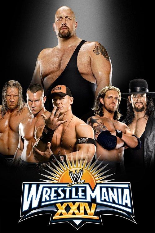 WWE WrestleMania XXIV 2008 official movie poster