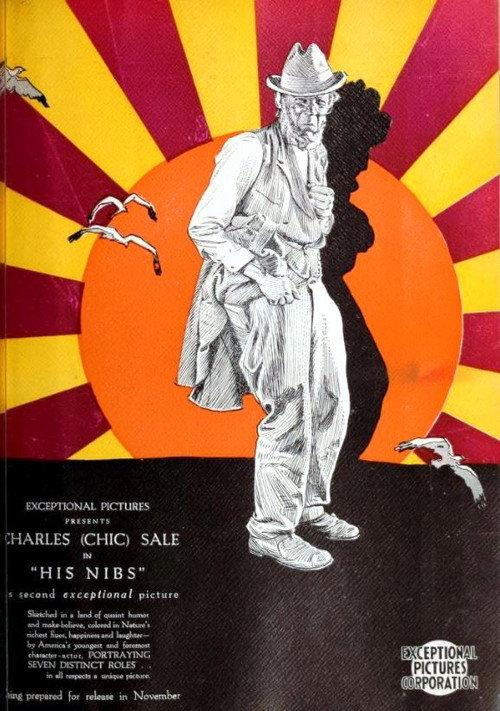 His Nibs 1921 official movie poster