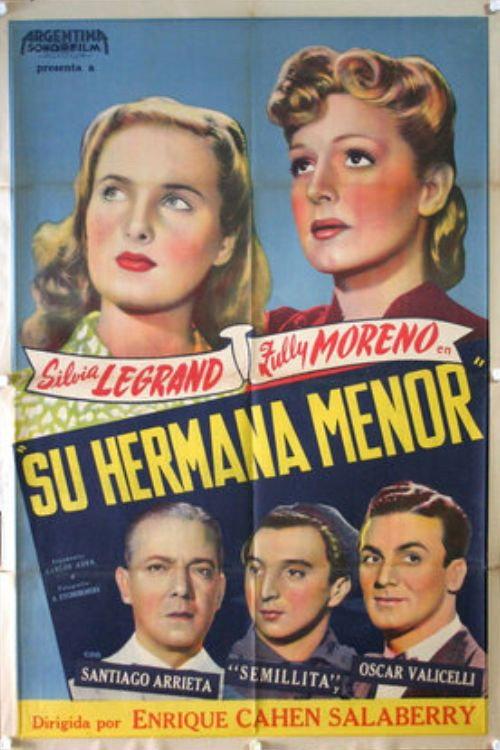 Su hermana menor 1943 official movie poster