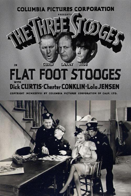 Flat Foot Stooges 1938 official movie poster