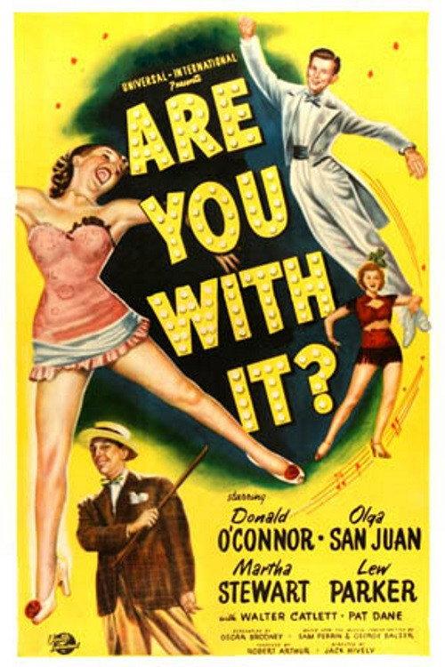 Are You With It? 1948 official movie poster
