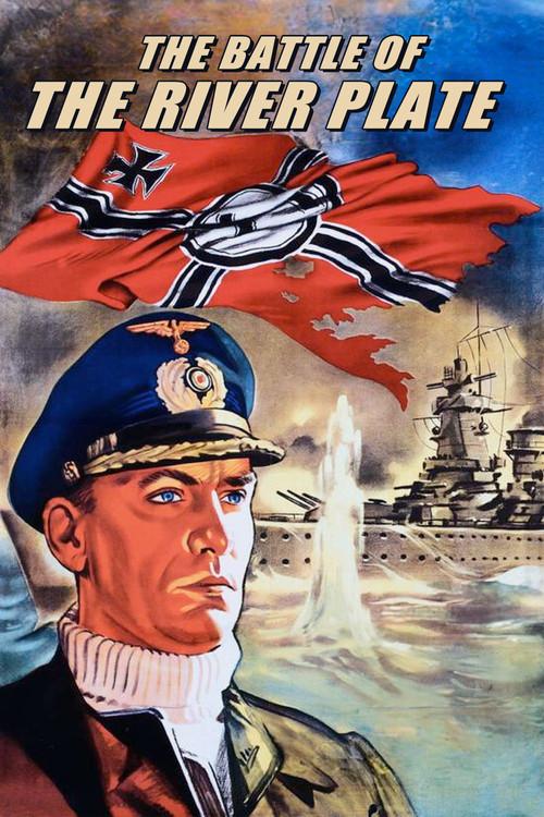 The Battle of the River Plate 1956 official movie poster