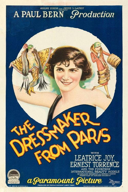 The Dressmaker from Paris 1925 official movie poster