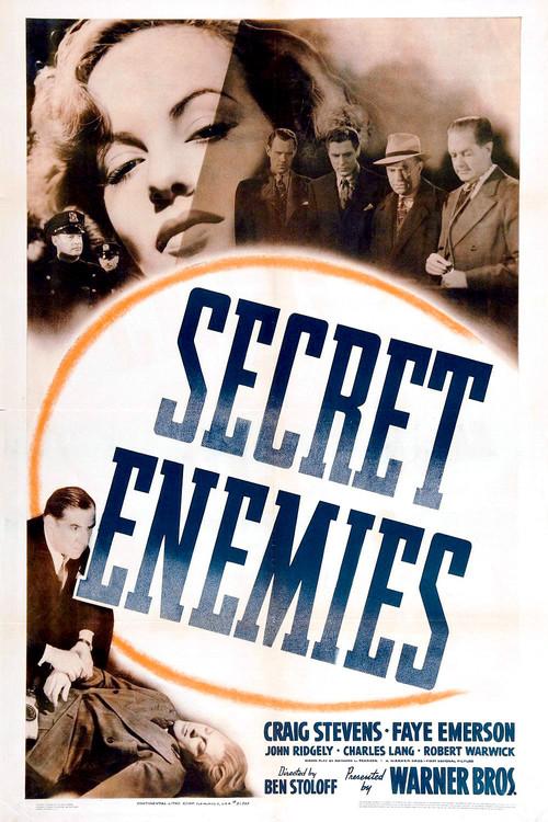 Secret Enemies 1942 official movie poster