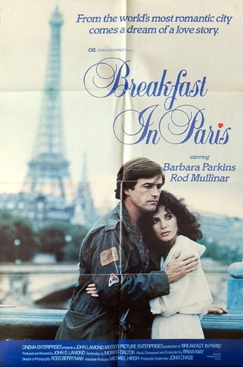 Breakfast in Paris 1982 official movie poster