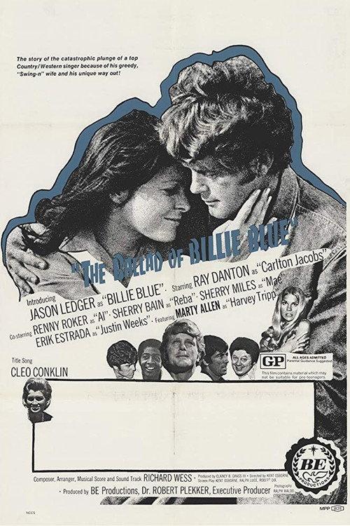 The Ballad of Billie Blue 1972 official movie poster
