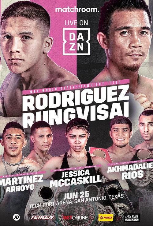 Jesse Rodriguez vs. Srisaket Sor Rungvisai 2022 official movie poster