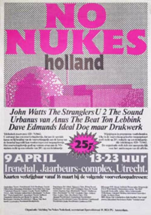 No Nukes! muziekfestival 1982 official movie poster