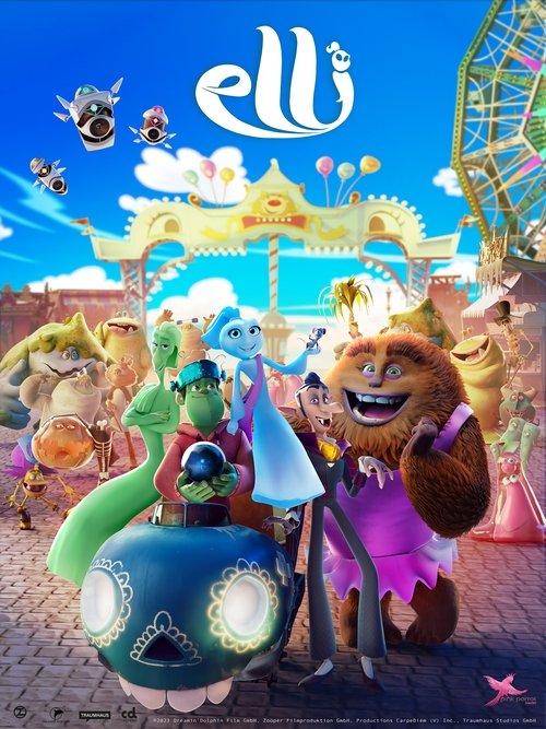 Elli and her Monster Team 2024 official movie poster