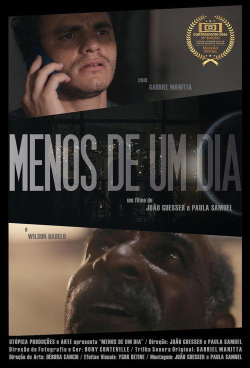 Menos de um Dia 2026 official movie poster