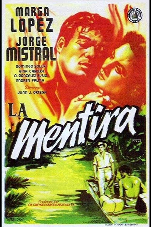 La mentira 1952 official movie poster