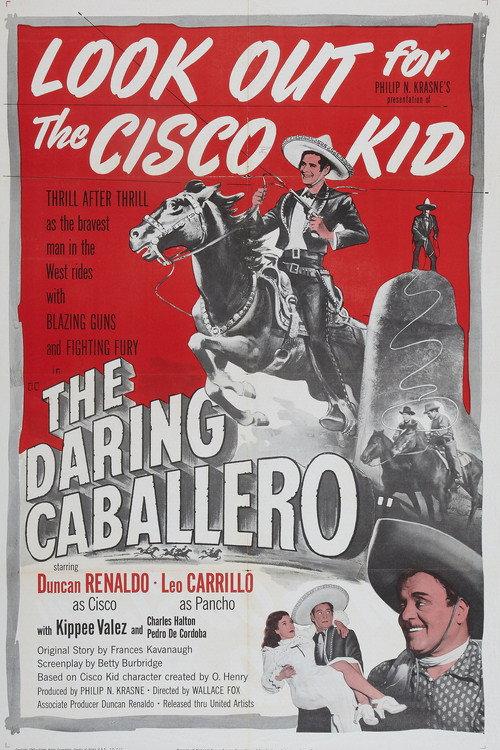 The Daring Caballero 1949 official movie poster