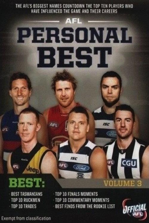 AFL Personal Best Volume 3 2013 official movie poster