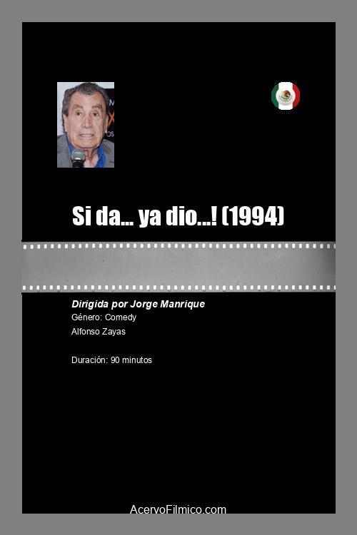 Si da... ya dio...! 1994 official movie poster