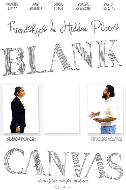 Blank Canvas 2025 official movie poster
